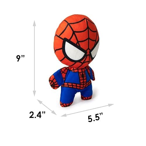 Spider man dog toy w/ squeaker thumbnail 6