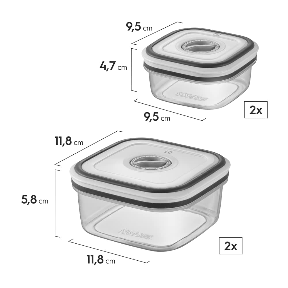 Electrolux, Pote Hermetico, 12 unidades, A23122901, cinza thumbnail 5