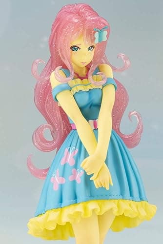 Kotobukiya My Little Pony: Fluttershy (Limited Color Variant Edition) Bishoujo Statue, Multicolor thumbnail 3