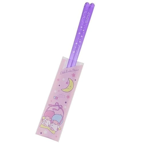 Sanrio 490563 Little Twin Stars Kikirara Clear Chopsticks Purple thumbnail 4
