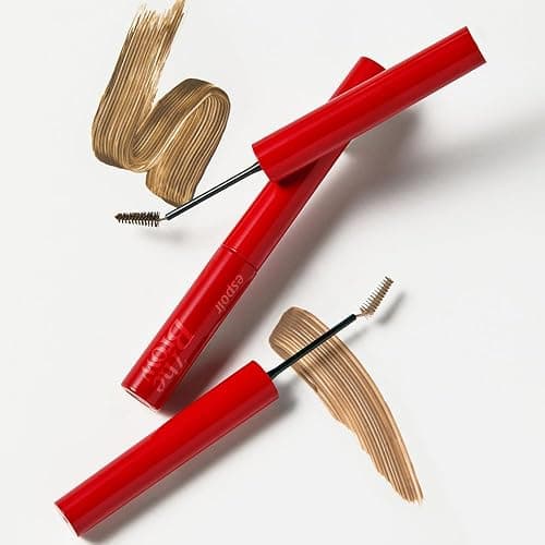 Espoir The Brow Color Fixing Cara #4 Fake Bleach | Easy Fixing without Clumping with Skinny Brush, Long-Lasting & Smudge-proof Eyebrow Mascara, Soft Mood Coloring Tinted Gel, Korean Makeup, 0.1 Fl Oz. thumbnail 9