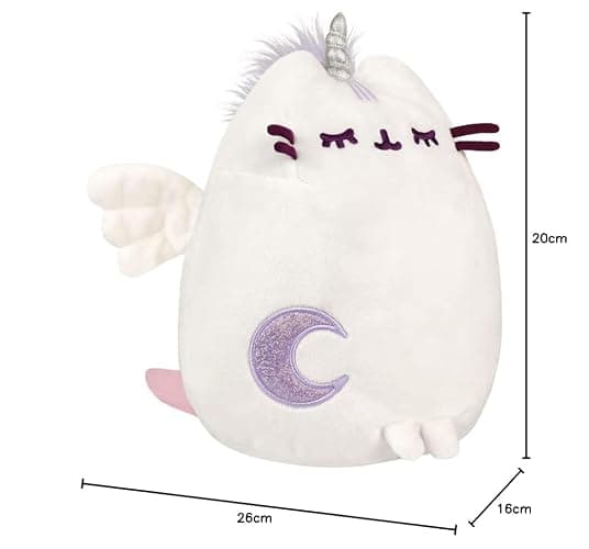 Aurora, 61535, Super Pusheenicorn Sitting Pretty, Soft Toy, Grey thumbnail 2