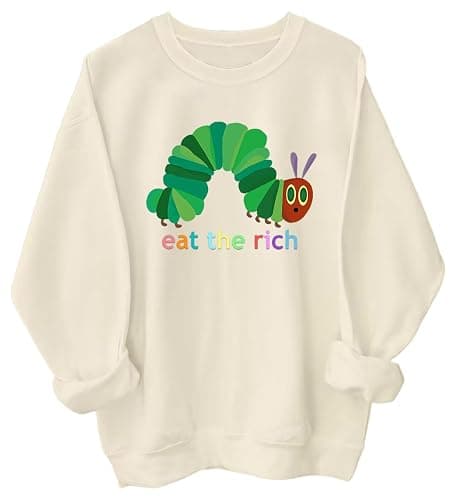 The Rich Sweatshirt, Very Hungry Caterpillar Sweatshirt, The Rich Shirt, Very Hungry Caterpillar Shirt, Unisex Sweatshirt - Image 1