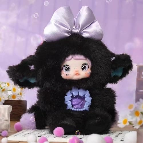 Nommi Blind Box V6 Fantasy World Series Sheep Plush Keychain Pendant Kawaii Nommi Plushie Vinyl Figure Mystery Box Cute Xmas Gift (1 Pack Random) thumbnail 5