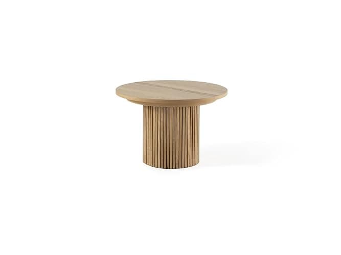 Transformer Table - Solid Wood Extendable Round Dining Table, Extendable Round Dining Table, Space-Saving Modern Furniture, Elegant and Functional Design, Natural (Table Only) thumbnail 8