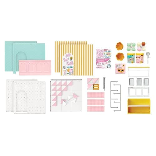 MGA's Miniverse Make It Mini Spaces Ice Cream Shop, Building Set, Customize, DIY Crafts, Rooms, Hobby, Collectors, Display, Gifts, 8+ thumbnail 10