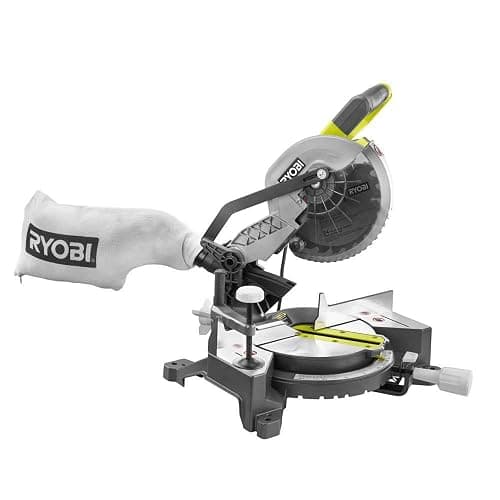 RYOBI 7-1/4 in. Miter Saw 9 AMP. Light Weight With Blade (Renewed) - Image 1