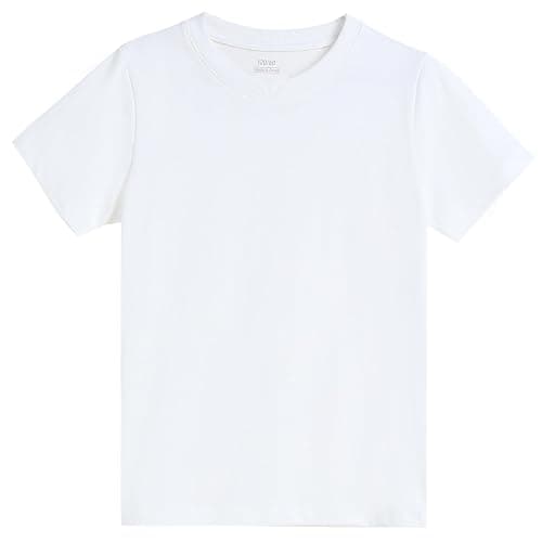 Zamplinka 100% Cotton Short Sleeve T-Shirt for Kids Round Neck Tee for Boys and Girls - Image 1