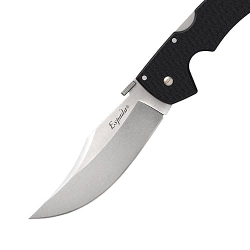 Cold Steel Espada AUS10A Steel Ultra-Sharp Blades Matte Black G-10 Handle Scales Tactical Pocket Folding Knife with Tri-Ad Lock thumbnail 3