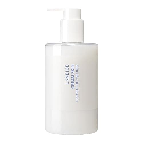 LANEIGE Cream Skin Toner & Moisturizer: Lightweight Refillable Korean Milky Toner with Ceramide & Peptide for Hydration, Firming, & Barrier Support - Image 1