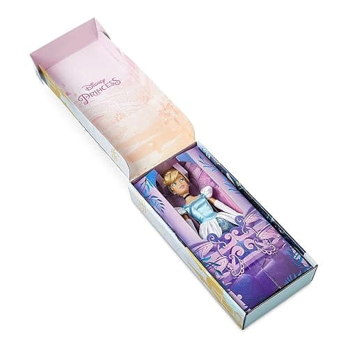 Disney Store Official Disney Princess Classic Doll (Cinderella), 11 Inches, Includes Brush with Molded Details, Fully Posable Toy in Classic Outfit - Disney Princess Toys for Girls thumbnail 4