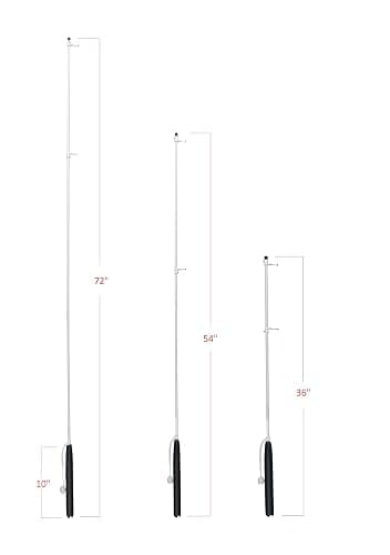 South Wind Designs Boating Flagpole for Rod Holders and/or Rocket Launchers (4.5' Pole) thumbnail 3