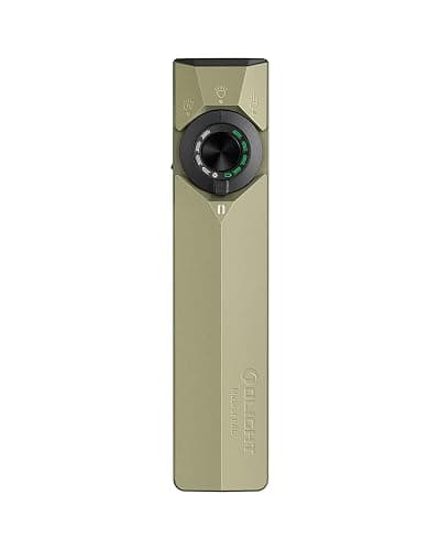 OLIGHT ArkPro Ultra EDC Flat Flashlight, Rechargeable Portable Flash Light, 1700 Lumens with White LED, UV and Green Beam for Working, Emergency, Camping, Everyday Carry (Olive Green CW) thumbnail 2