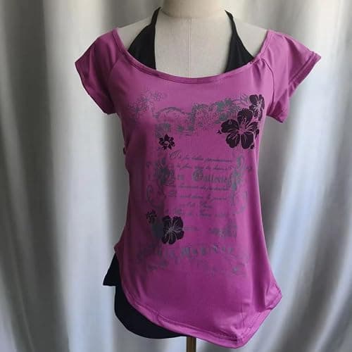 Baby Tee Y2k Women Grunge Top Emo 2000s Vintage Fake Two Piece Short Sleeve T Shirt Crop Tops Teens thumbnail 5