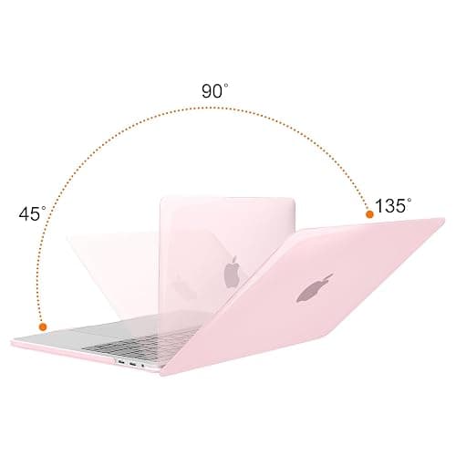 MOSISO Compatible with MacBook Pro 13 inch Case M2 2025, 2024, 2023-2016 A2338 M1 A2251 A2289 A2159 A1989 A1708 A1706, Plastic Hard Case&Keyboard Skin&Webcam Cover for MacBook Pro 13.3, Rose Pink thumbnail 4