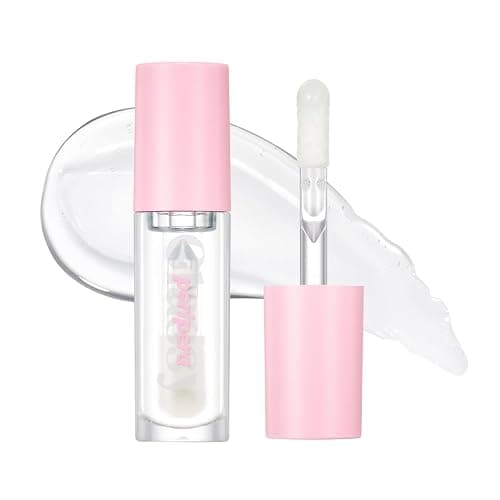 Peripera Ink Glasting Lip Gloss | Non-Sticky, High-Shine, 4XL Wand For Easy Application, Comfortable, Plumping, Fuller-Looking Lips, Moisturizing, Long-Lasting, Vegan (01 Crystal Clear) - Image 1