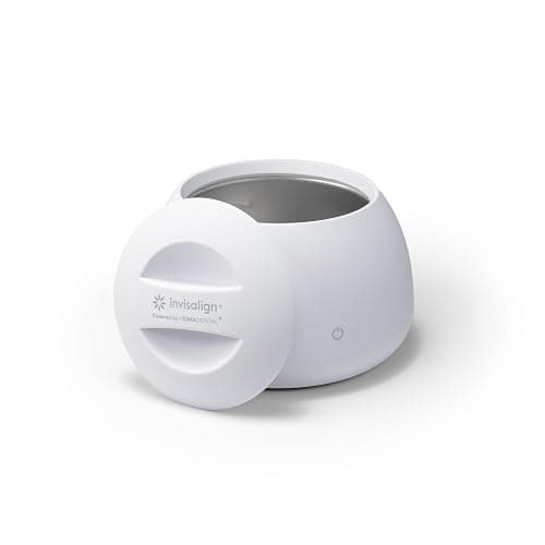 Invisalign Ultrasonic Cleaner | Powered by Zima Dental | Aligner and Retainer Cleaner | Arctic White - Image 1