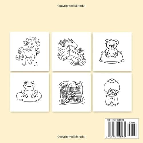 SIMPLE COMFY CUTE: Bold & Easy Coloring Book thumbnail 2