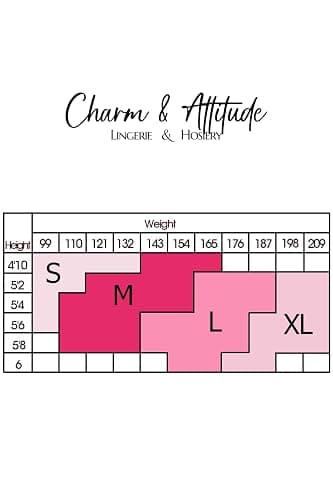Charm and Attitude Soft Tights for Women | Warm Pantyhose Stockings | Opaque Hosiery Nylons - Made in EU thumbnail 7