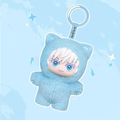 MABAIUDE JJK Vinyl Plush Gojos Plush Figure Gojos Stuffed Doll 5.5'' Anime JJK Plushies Collectibles Decoration Gifts thumbnail 5