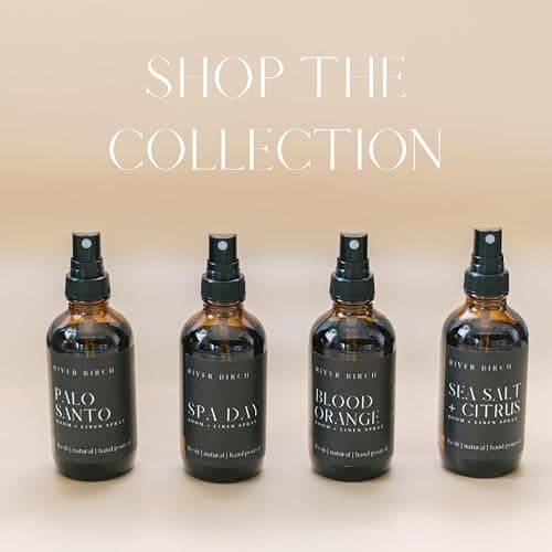 River Birch Luxury Linen and Room Spray - Home Signature Scent Honey Vanilla Room Fragrance Spray - Fragrant Fresh Linen Air Freshener For Bedding - Handmade in Texas - 4 oz Glass Amber Bottle - 4 Fl Oz (Pack of 1) - Honey Vanilla thumbnail 6