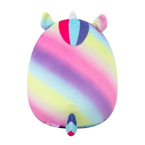 Squishmallows Original 8in Clarissa the Rainbow Unicorn with Fuzzy Belly – Official Jazwares Plush (Little) thumbnail 4