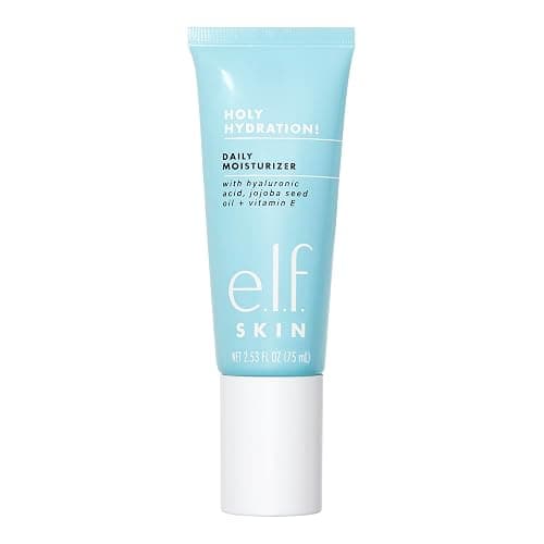 e.l.f. SKIN Holy Hydration! Daily Hydration Moisturizer, Ultra-Hydrating Formula, Infused with Aloe, Jojoba Oil & Shea Butter, Vegan & Cruelty-Free, 2.53 Fl Oz - Image 1