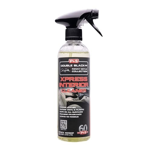 P & S Professional Detail Products Xpress Interior Cleaner – Safe for Leather, Vinyl, Plastic & More, Removes Dirt, Grease & Oil, No Residue, Fresh Scent, No Dilution Needed - 16 oz Spray - Image 1