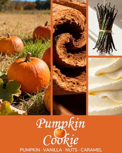 AmyRylan Fall Scented Candle for Home, Pumpkin Cookie 7.05 oz 40 Hour Burn Time, Long Lasting Soy Jar Candle, Gifts for Christmas, Halloween, Mother's Day, Inspirational Gifts for Women, Aromatherapy thumbnail 5