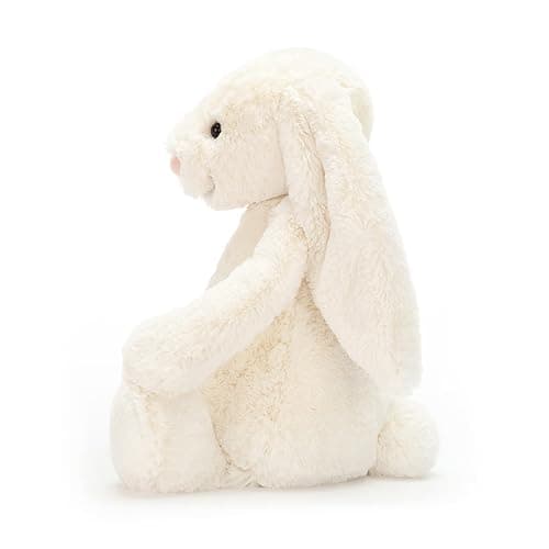 Jellycat Bashful Cream Bunny Stuffed Animal, Large 14 inches - Rabbit and Bunny Plush Toy - Classic Children's Gift thumbnail 3
