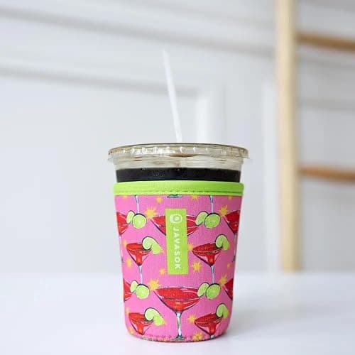 Sok It JavaSok Iced Coffee & Cold Soda Insulated Neoprene Cup Sleeve (Lime After Lime, Small: 16-20oz) thumbnail 4