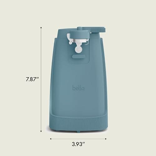 bella Electric Can Opener, Automatic One-Touch, Surf thumbnail 2