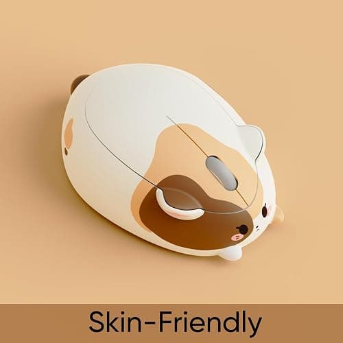 Akko Cat Theme Wireless Gaming Mouse Calico Cat, Tri-Mode Mouse BT3.0/BT5.0/2.4G, Cute Optical Cordless Cartoon Mice for Computer/Laptop/Desktop/PC, Compatible with Mac/Win thumbnail 5