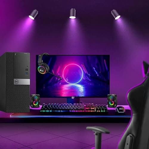 Dell Gaming Tower Desktop PC – Intel Core i5-7500 7th Gen 3.4GHz – 16GB DDR4 RAM – 256GB SSD – GeForce GT 1030 – RGB Keyboard & Mouse – WiFi – Windows 11 Pro – Gaming Computer (Renewed) thumbnail 3