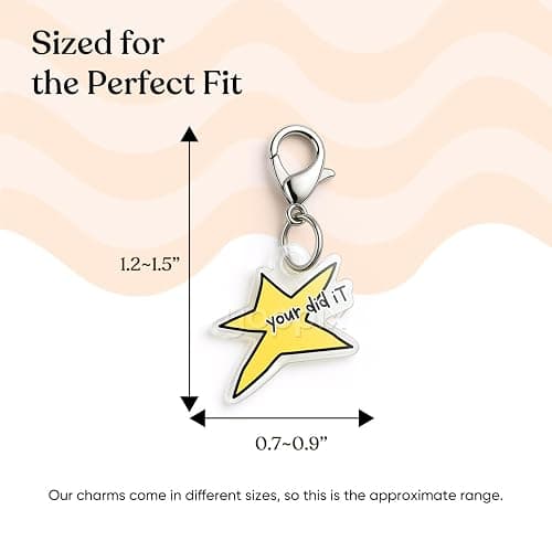 YOPPIX 24 Pcs Nurse Badge Reel Charms - Cute & Funny Acrylic Charms for ID Holders, Perfect for Nurses, Medical Staff, Teachers, Students & Office Professionals thumbnail 2