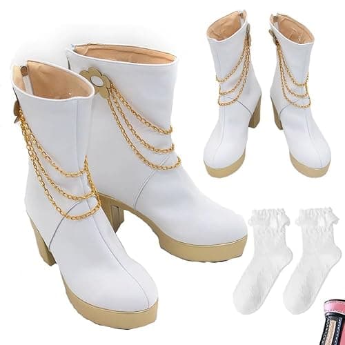 Zoey Cosplay Shoes Boots Hunters Zoey Shoes Boots Women Halloween thumbnail 5