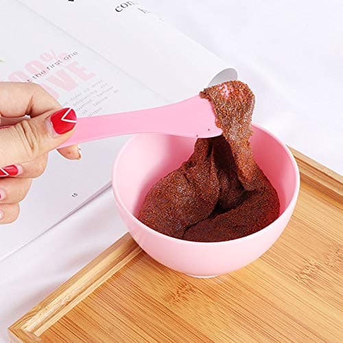 Tegg DIY Slime Making Tools 5PCS Purple PP Plastic Glue Mixing Bowls with 5PCS Glue Mixing Spoons for Funny Craft Making Arts thumbnail 2