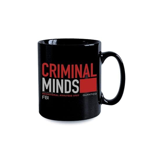 CBS Criminal Minds BAU Quantico 11 oz Black Mug - Officially Licensed - Image 1