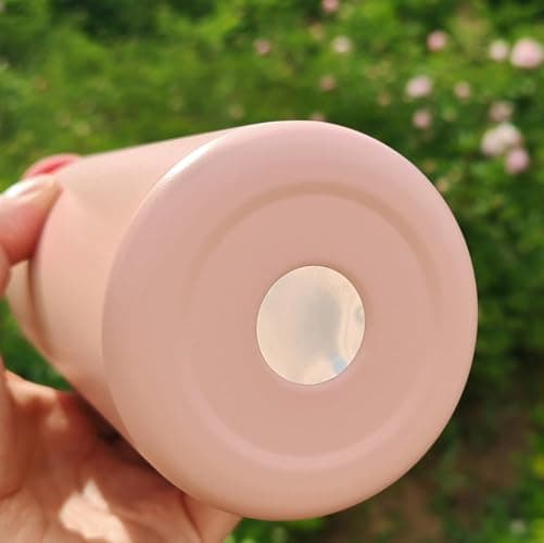 Besot 910ml Insulated Stainless Steel Water Bottle with Straw, Perfect for Outdoor Activities and Traveling, Food Grade Safe, BPA Free, Leak Proof Car Water Bottle... (Light Pink) thumbnail 3