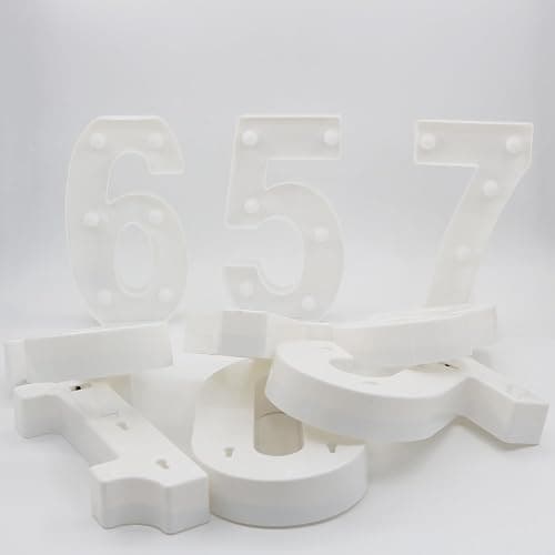 H: 7.88 Inches Light Up Numbers 16 Sign for Party Decor, Happy 16th Birthday Decorations for Boys, Sweet 16 Party Centerpieces Table Decorations for Girls thumbnail 6