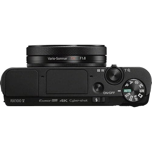 Sony Cyber-Shot DSC-RX100 VA Digital Camera (DSC-RX100M5A/B) + Case + 64GB Card + Card Reader + Flex Tripod + Memory Wallet + Cleaning Kit (Renewed) thumbnail 6