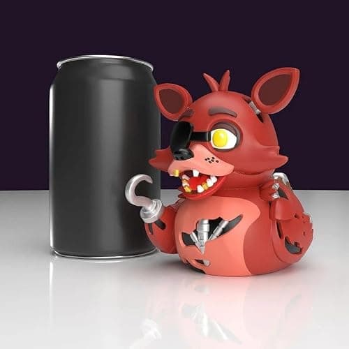 TUBBZ Boxed Edition: Five Nights At Freddy's - Foxy Cosplaying Rubber Duck Vinyl Figure thumbnail 5