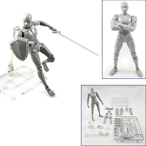 AHOHOS Action Figure Model, 2.0 Action Figure Model for SHF Body Kun Doll PVC Body-Chan DX Set (Male) thumbnail 7