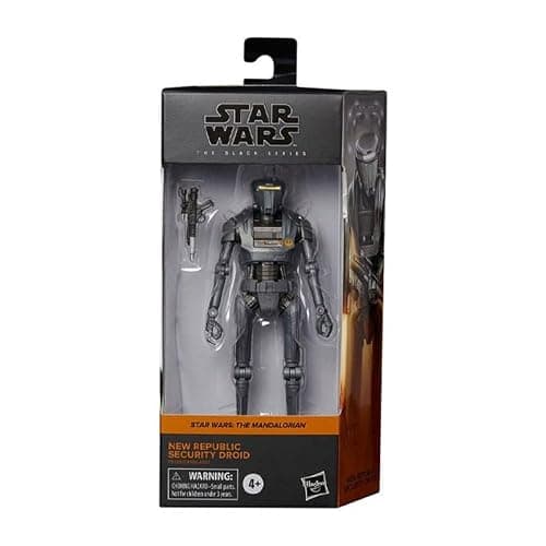 STAR WARS The Black Series New Republic Security Droid Toy 6-Inch-Scale The Mandalorian Action Figure, Toys Kids Ages 4 and Up thumbnail 2