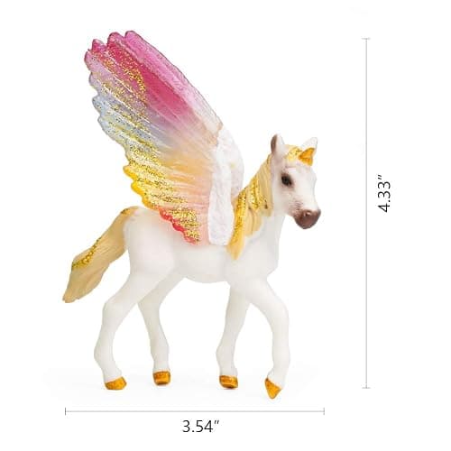 UANDME 8pcs Unicorn Toy Figurine Set Unicorn Cake Toppers for Party, Birthday, Imaginative Toy Gift for Kids thumbnail 6