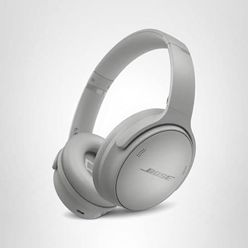 Bose QuietComfort Headphones - Wireless Bluetooth Headphones, Active Over Ear Noise Cancelling and Mic, USB-C Charging, Deep Bass, Up to 24 Hours of Playtime, Moonlight Grey - Limited Edition Color thumbnail 7