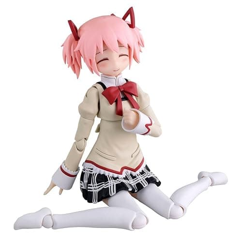 YLQANONG KanameMadoka Figures Ultra Movable Interchangeable Parts Kaname Madoka Anime Action Figurine Anime Akemi Homura Figure Statues 13CM thumbnail 6