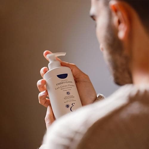 Embryolisse Lait-Crème Fluid+ Face & Body Cream, Multi-Use Lightweight Moisturizer with Shea Butter & Aloe Vera. Fast Absorbing, For All Skin Types thumbnail 3