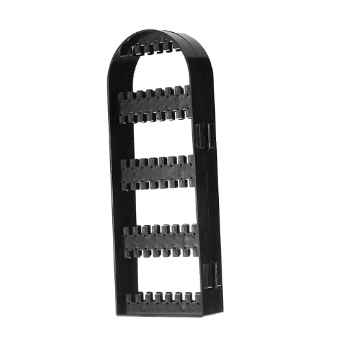 Holibanna Plastic Jewelry Display Stand Organizer Rack for Necklaces Rings and Bracelets Design for Black Jewelry Holder for Neat and Chic Look - Image 1