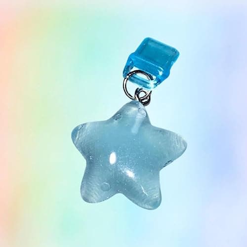 Agromusk Kindle Dust Plug Charm,7 Pack Cute Bookish Cat Bear Star Glow in the Dark Charms Compatible with Kindle Paperwhite 2021 Released,Type C/USB C Dust Plug Port Cover Accessories for IPhone Gift thumbnail 7
